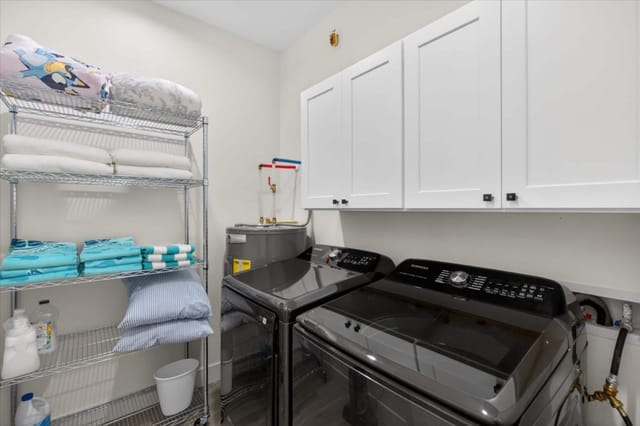 Laundry area