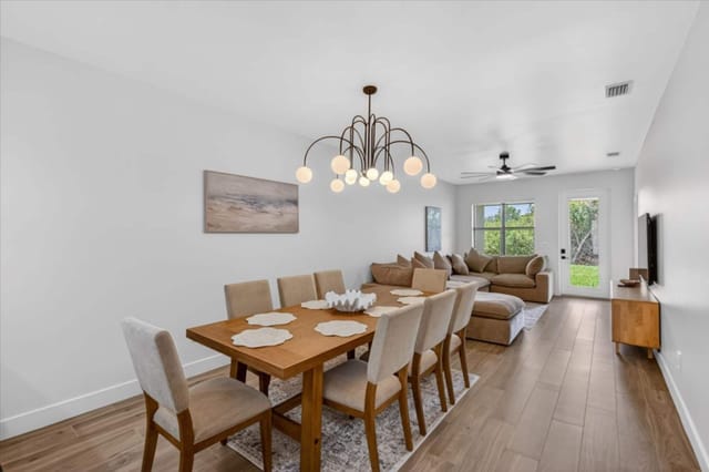 Dining area