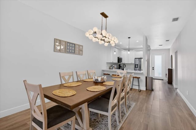 Dining area