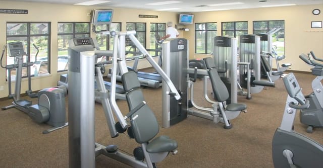 Fitness Center at Eagle Crest Resort. Complimentary access if you stay with us.