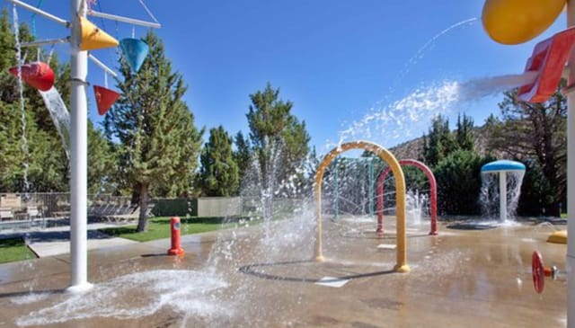 Summer Splash Pad for outdoor fun! Included with your stay.