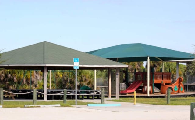 Playground at Caspersen Beach