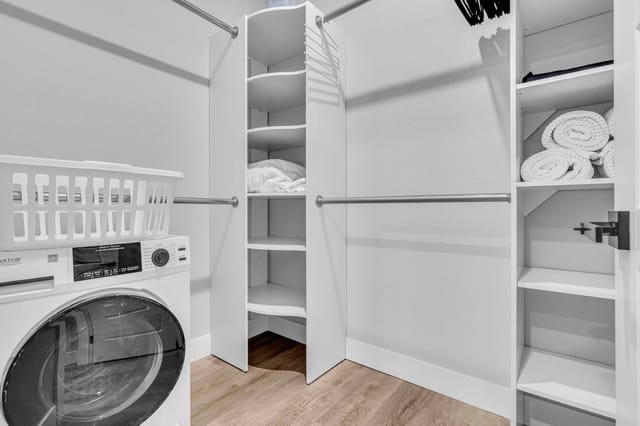 Laundry area