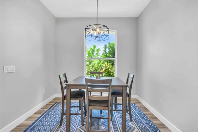 Dining area