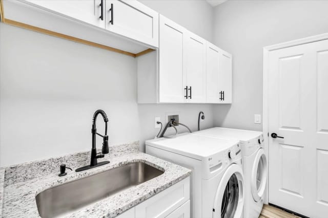 Laundry area